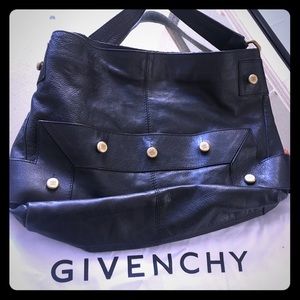 Pre-loved Authentic Givenchy leather bag